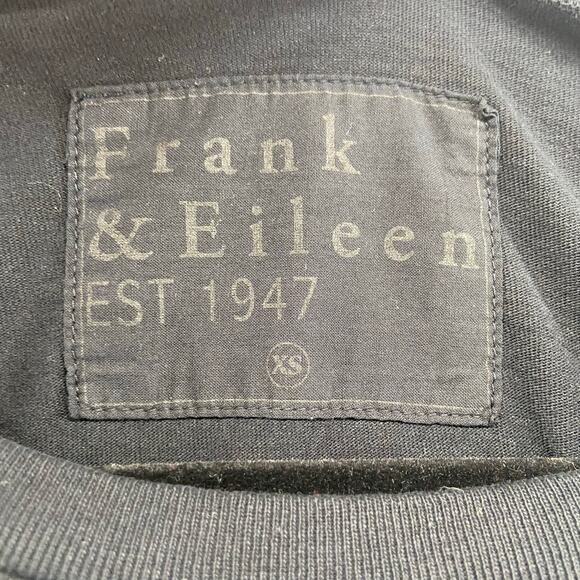 Frank & Eileen Black French Tee Size XS - Picture 2 of 6